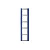 Рамка 5-ая вертикальная (белый/синий)